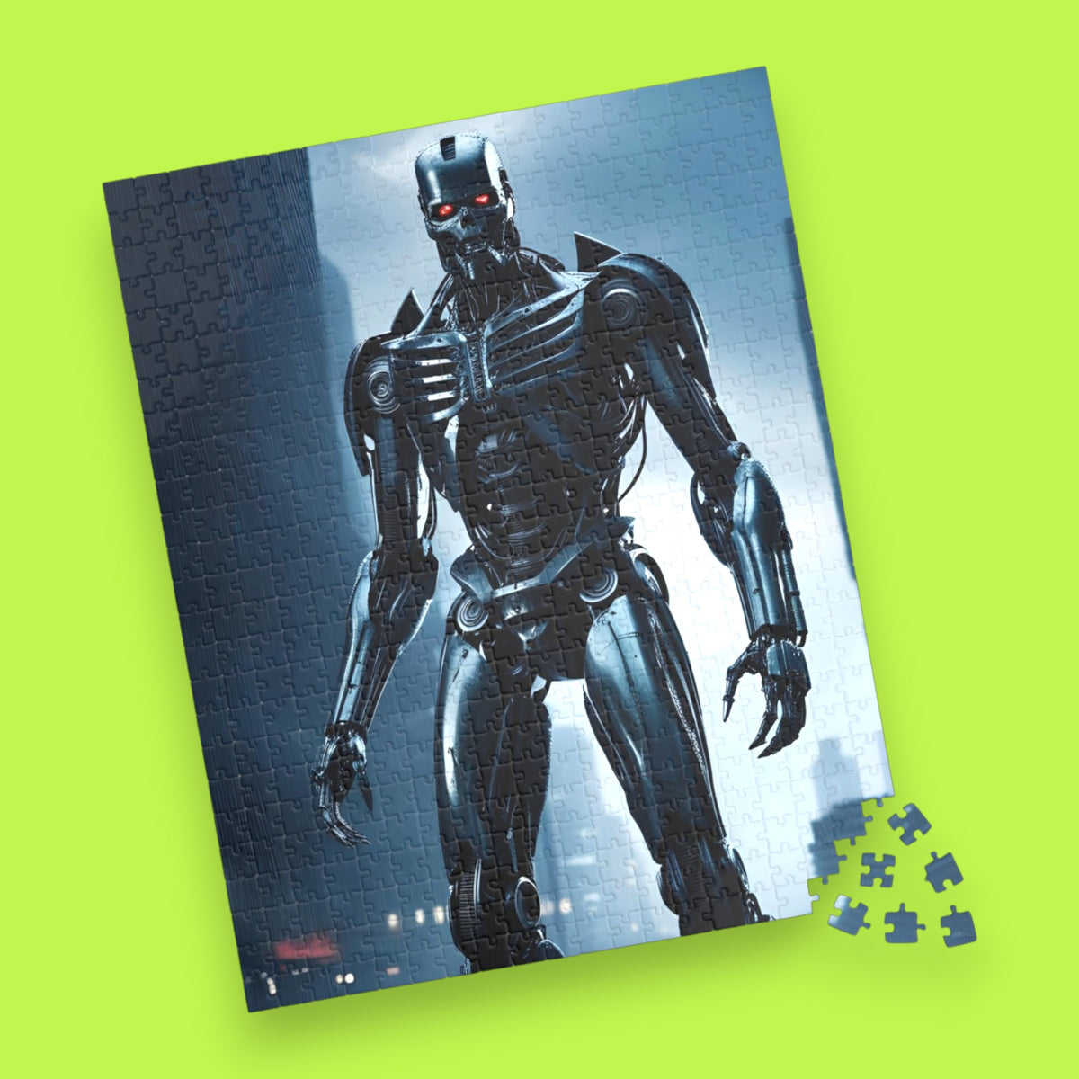 Terminator Themed Custom Puzzle Pieces – WS Publishing
